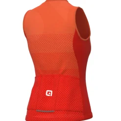 Maglia donna senza maniche Ale Solid Level - Rosso