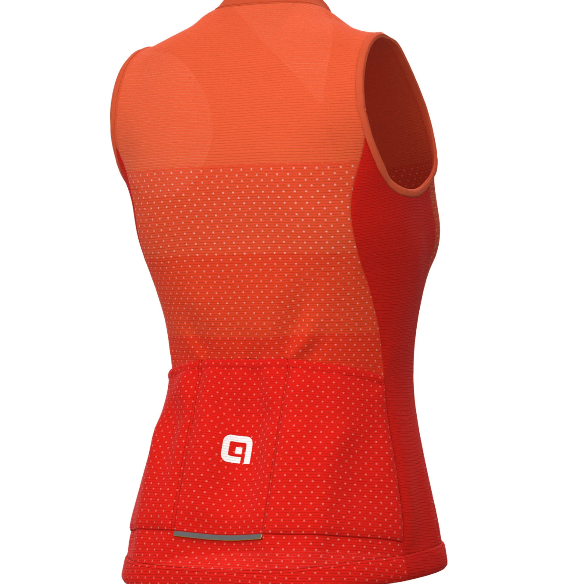 Maglia donna senza maniche Ale Solid Level - Rosso