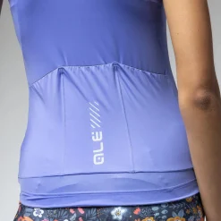 Maglia donna senza maniche Ale Pragma Color Block 2.0 - Azzurro