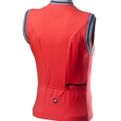 Maglia donna senza maniche Castelli Promessa 3 - Rosa