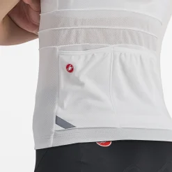 Maglia donna senza maniche Castelli Anima 4 - Bianco