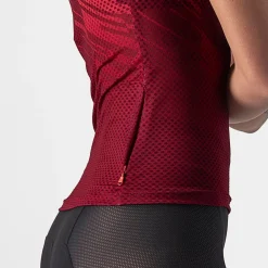 Maglia donna senza maniche Castelli Insider - Bordeaux
