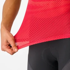 Maglia donna senza maniche Castelli Insider 2 - Rosa