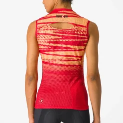 Maglia donna senza maniche Castelli Insider 2 - Rosa
