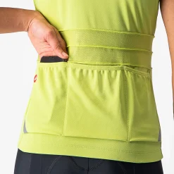 Maglia donna senza maniche Castelli Anima 4 - Verde