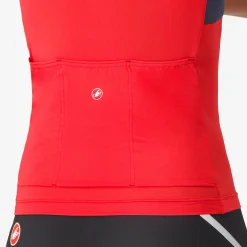 Maglia donna senza maniche Castelli Sole - Rosa