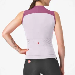Maglia donna senza maniche Castelli Sole - Viola