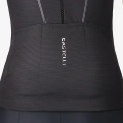 Maglia donna senza maniche Castelli Anima Flow - Nero