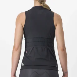 Maglia donna senza maniche Castelli Anima 4 - Nero