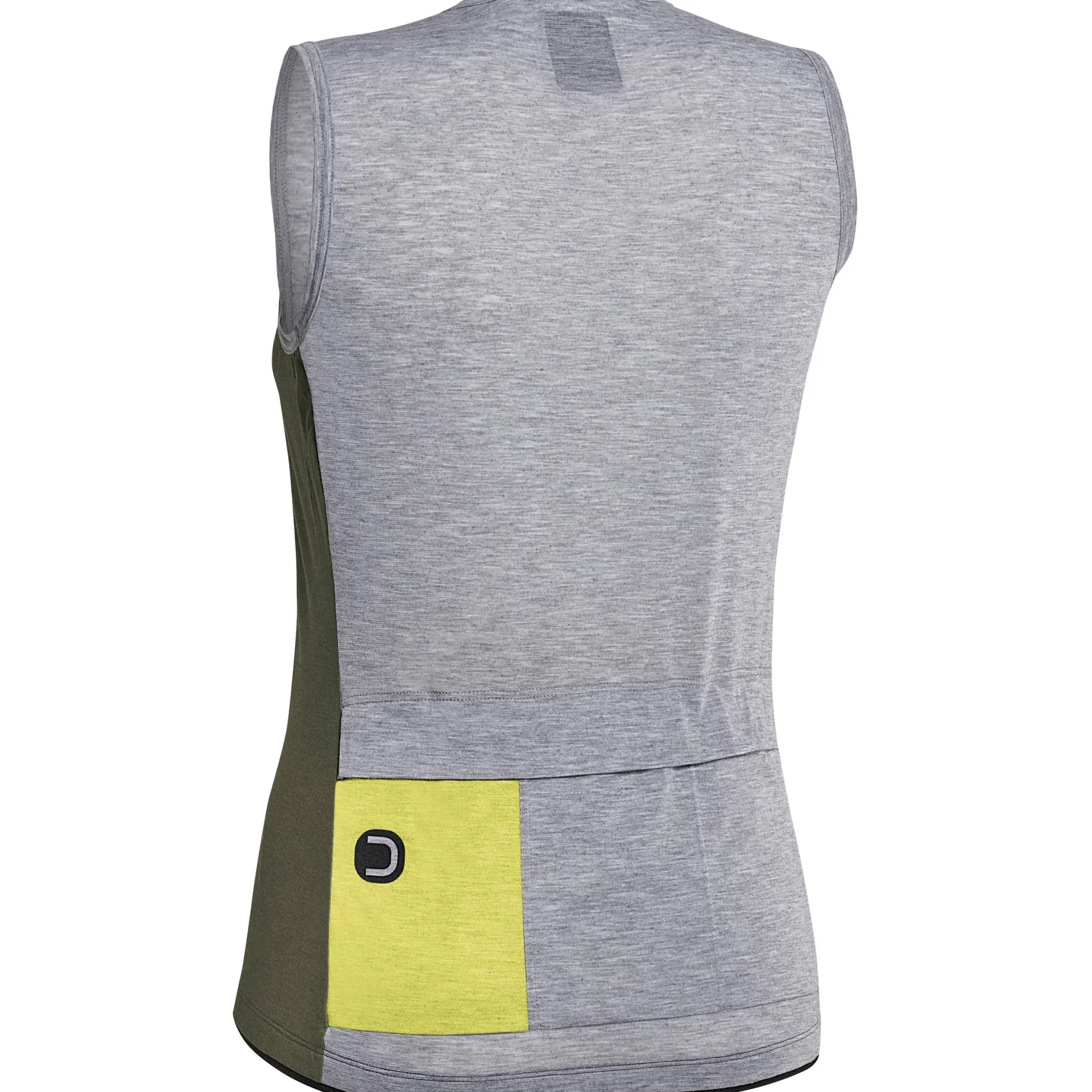 Maglia donna senza maniche Dotout Glory - Verde grigio