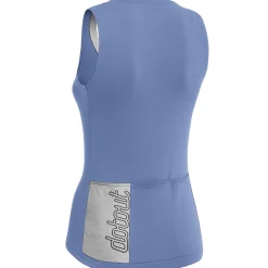 Maglia donna senza maniche Dotout Crew - Azzurro
