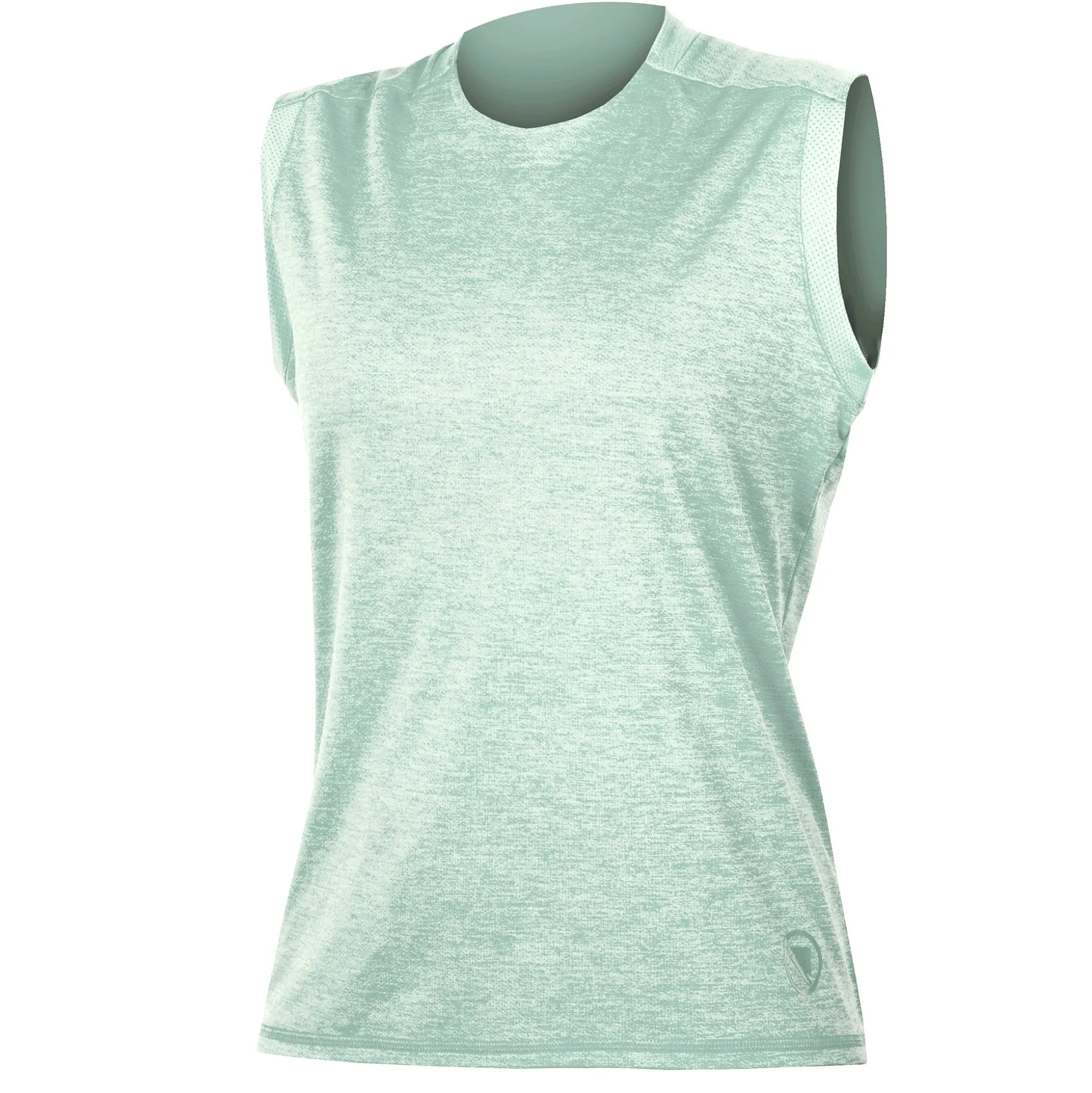Maglia donna senza maniche Endura Single Track - Verde
