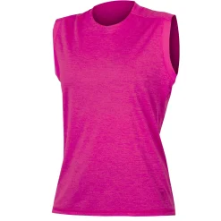 Maglia donna senza maniche Endura Single Track - Rosa