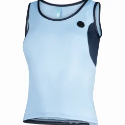 Maglia donna senza maniche Jëuf Train - Azzurro