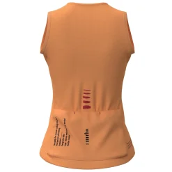 Maglia donna senza maniche Rh+ Aries - Arancione