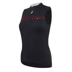 Maglia Donna S/M DotOut Flip - Nero Rosso