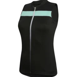 Maglia Donna S/M Rh+ Spirit - Nero Azzurro