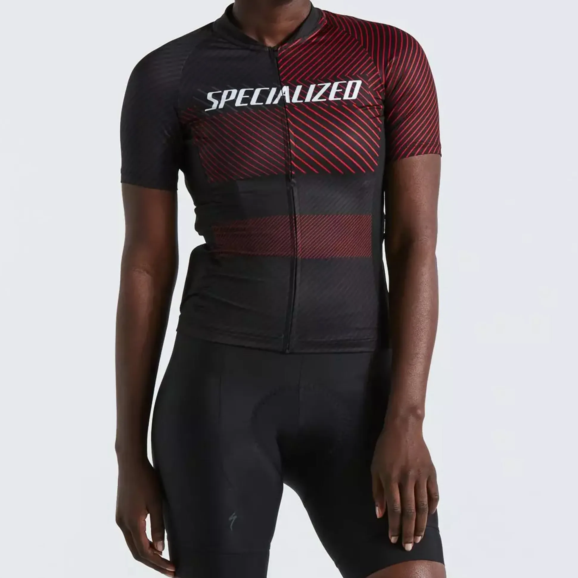 Maglia donna Specialized SL Logo Stripe - Nero