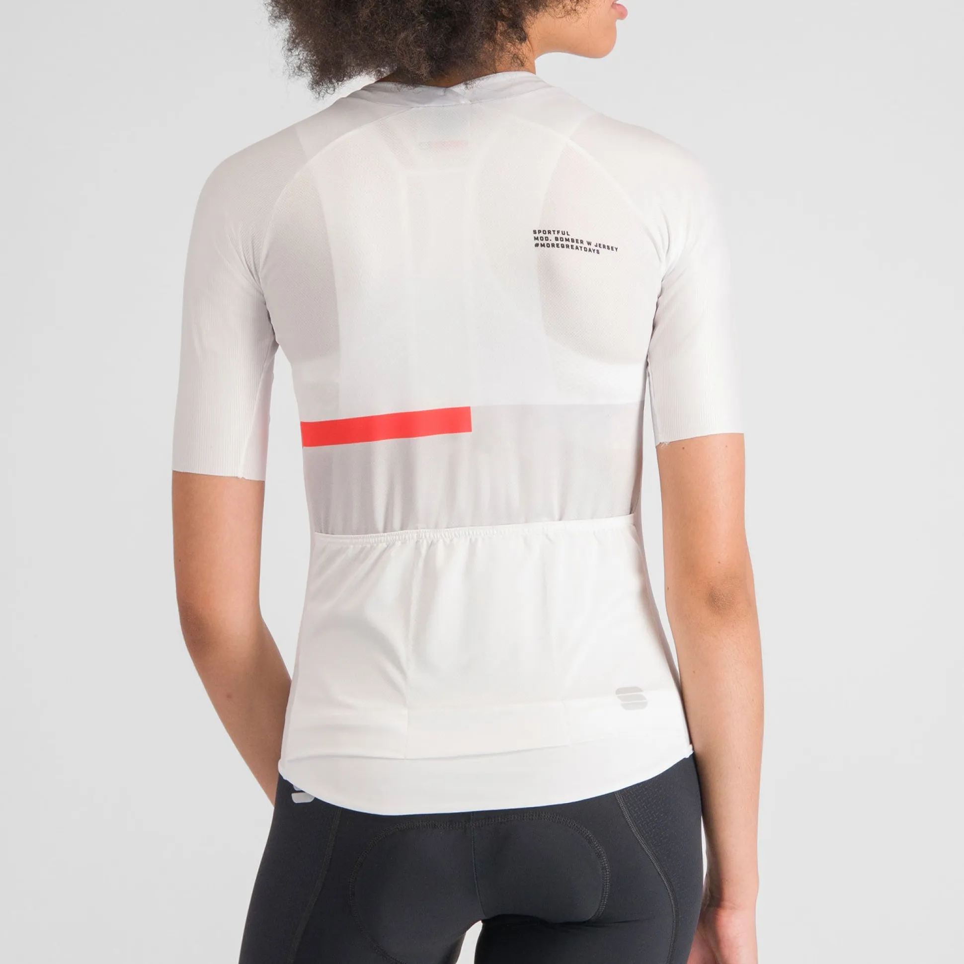 Maglia donna Sportful Bomber - Bianco