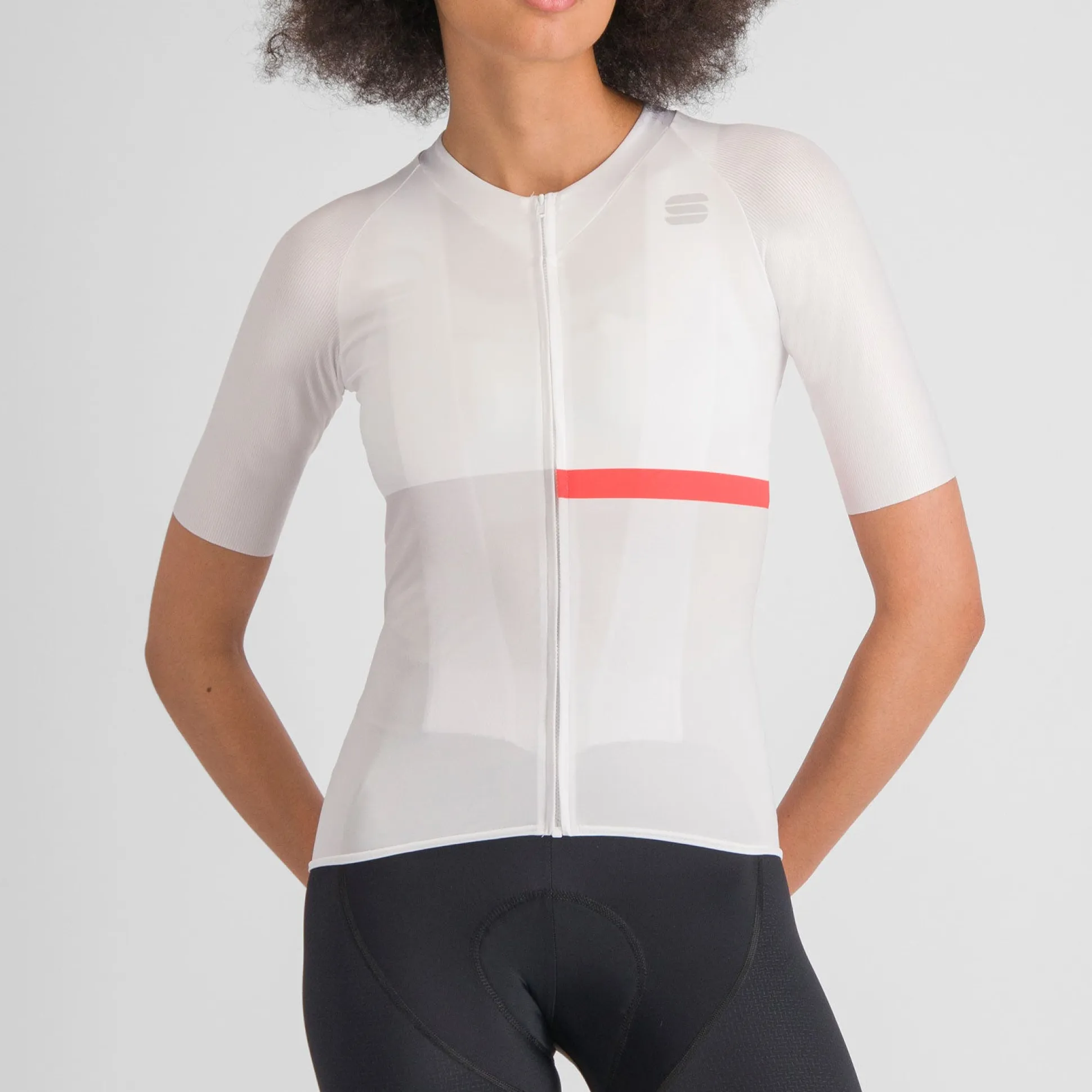 Maglia donna Sportful Bomber - Bianco