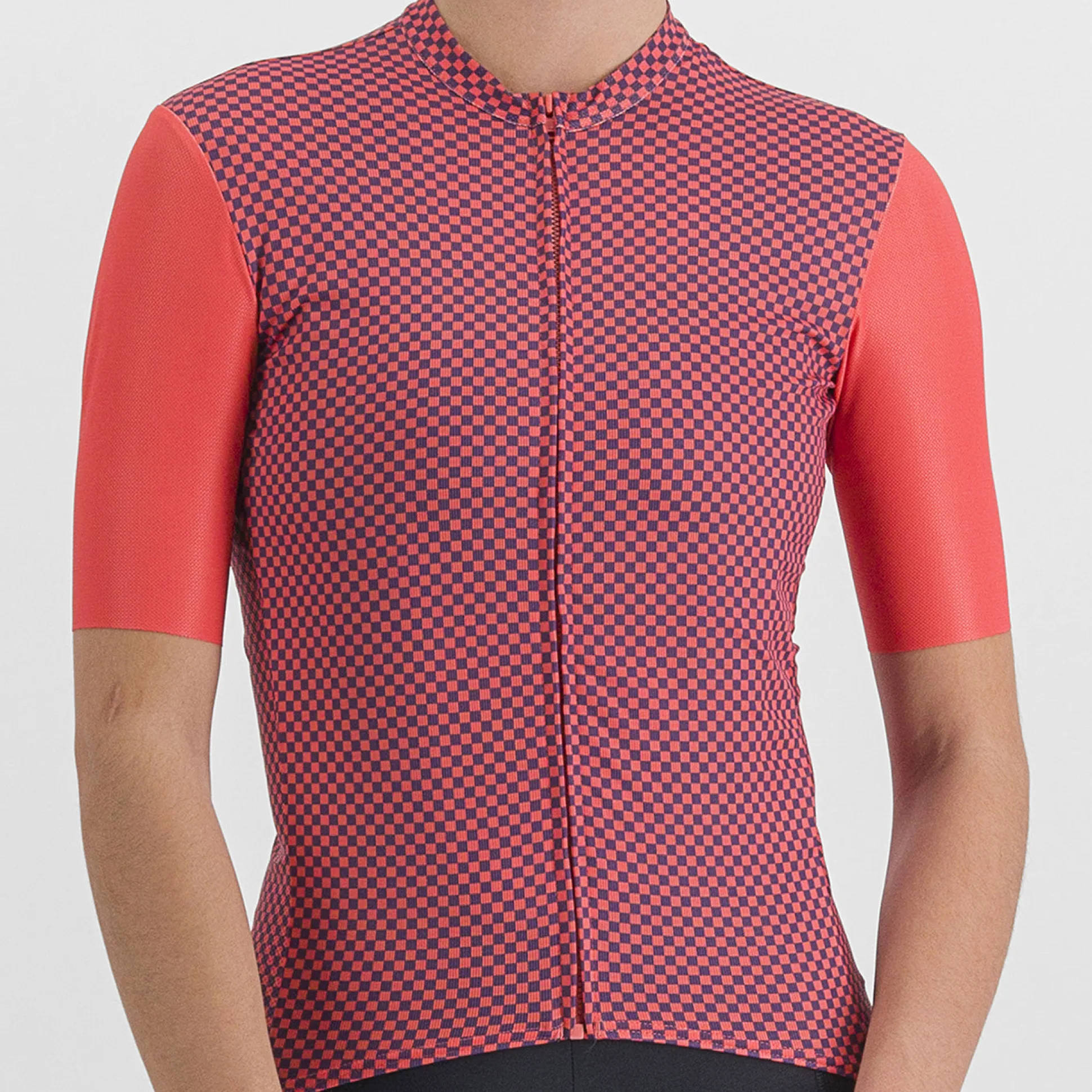 Maglia donna Sportful Checkmate - Rosso