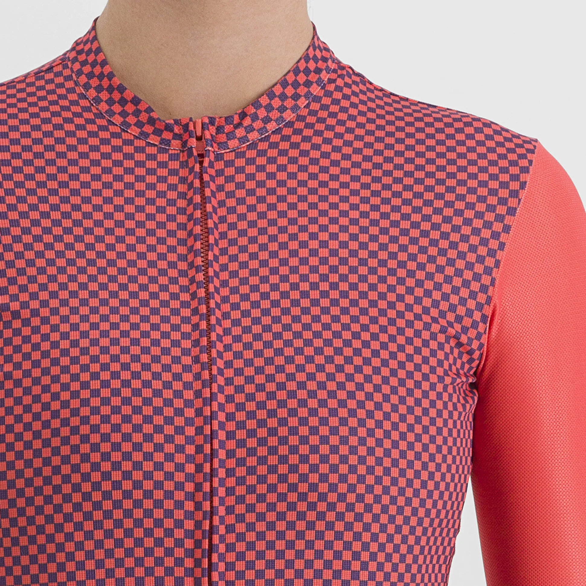 Maglia donna Sportful Checkmate - Rosso