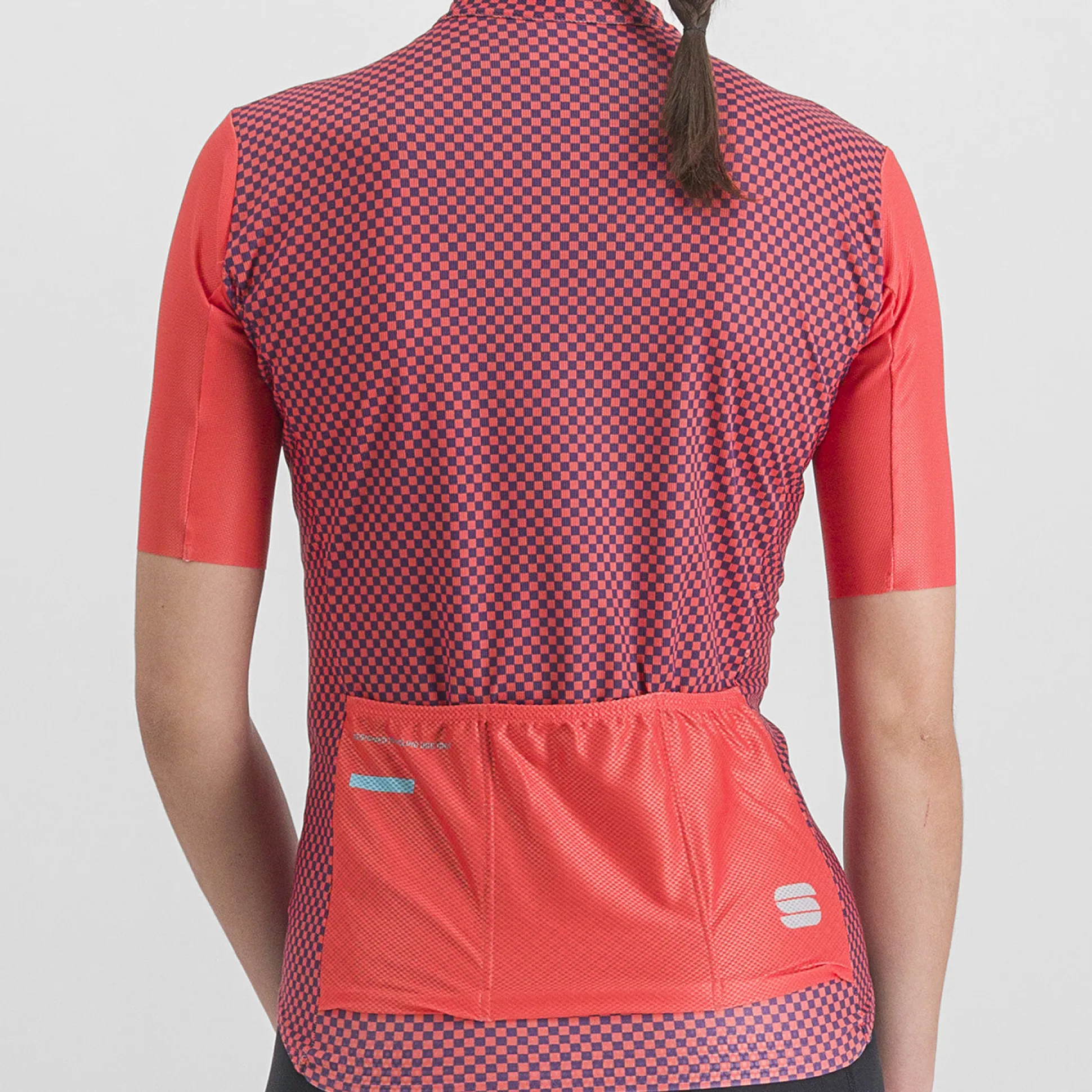 Maglia donna Sportful Checkmate - Rosso