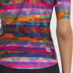 Maglia donna Sportful Glitch Bomber - Rosa