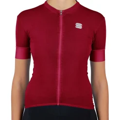 Maglia Donna Sportful Monocrom - Bordeaux