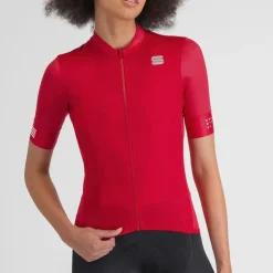 Maglia donna Sportful Srk - Rosso scuro