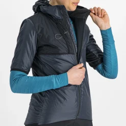 Maglia donna Sportful Supergiara Puffy - Blu scuro