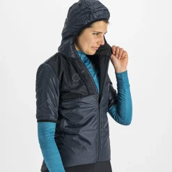 Maglia donna Sportful Supergiara Puffy - Blu scuro