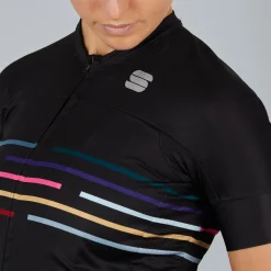 Maglia donna Sportful Velodrome - Nero