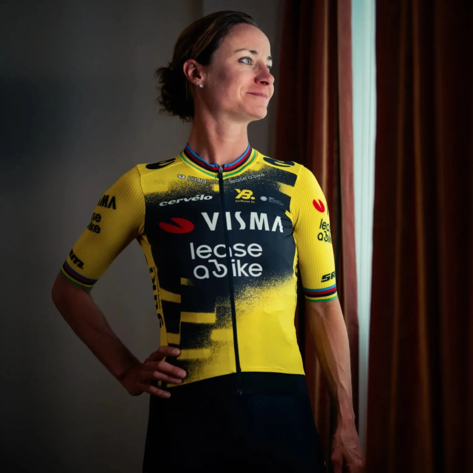 Maglia donna Team Visma Lease a bike 2025 The Wingbeat