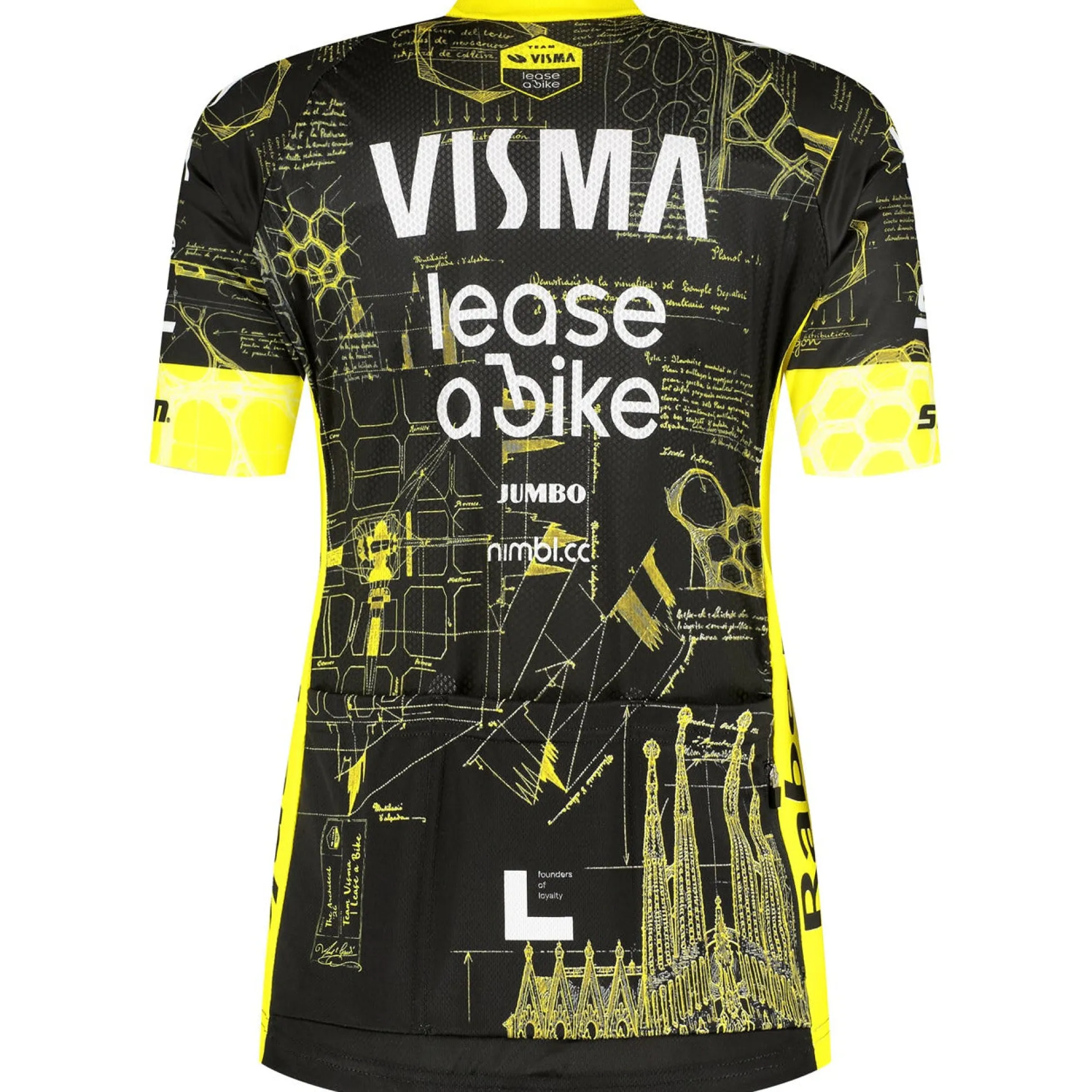 Maglia donna Team Visma Lease a bike 2026 The Architect - Tdf