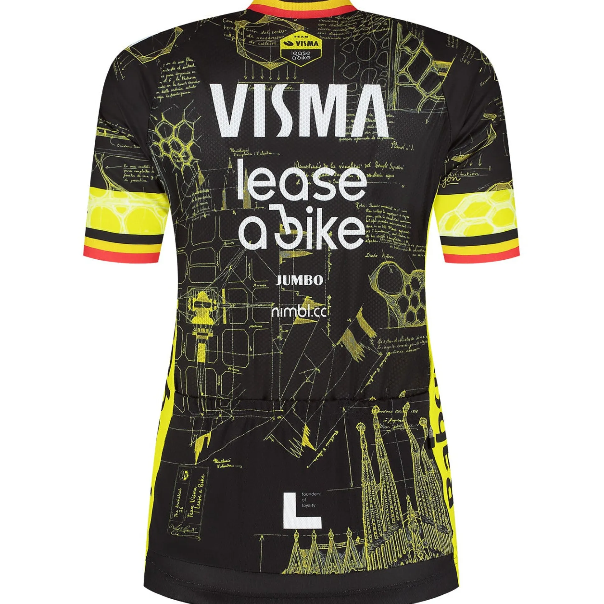 Maglia donna Team Visma Lease a bike 2026 The Architect - Wout Van Aert