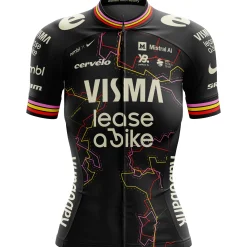 Maglia donna Team Visma Lease a bike 2026 - Giro Trilogy
