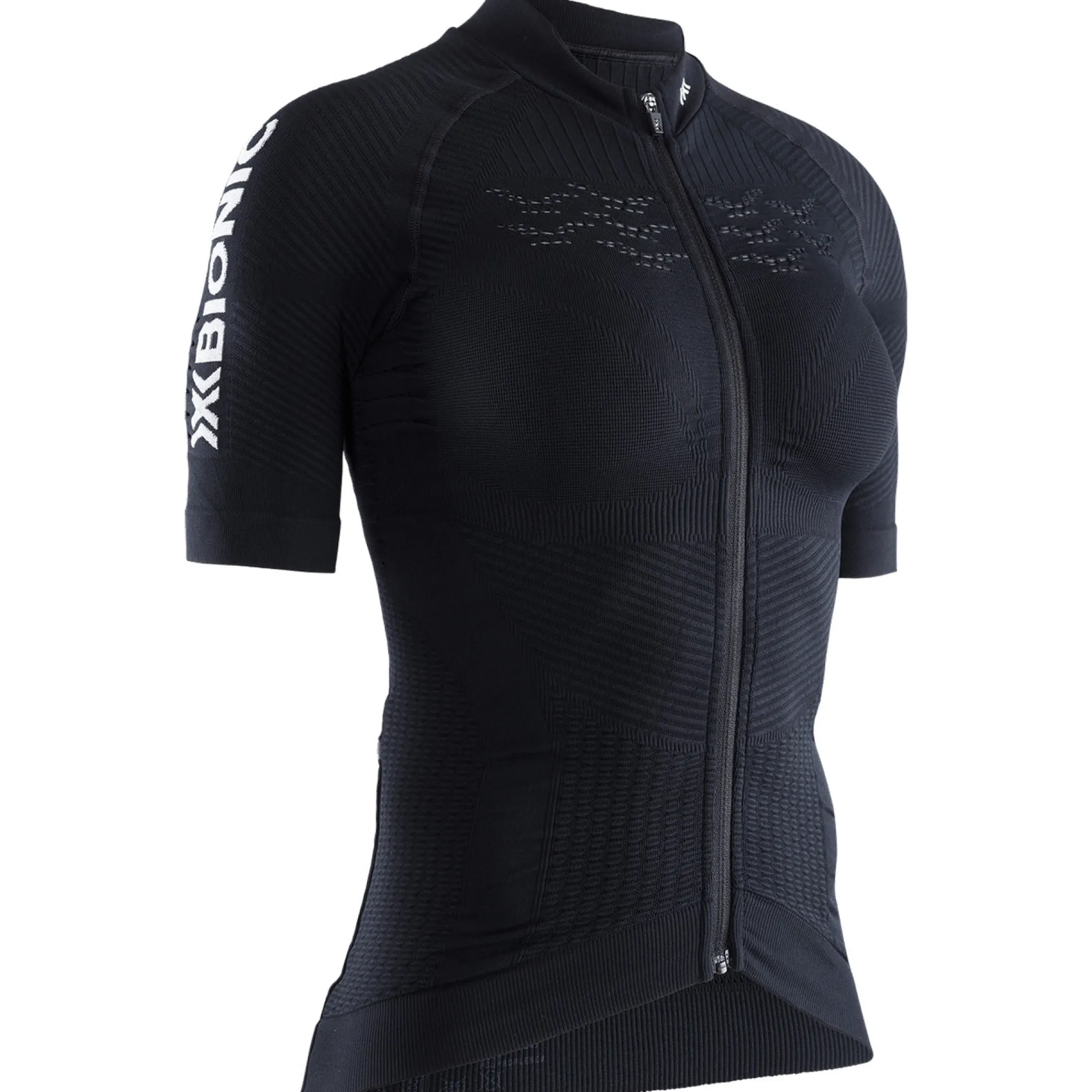Maglia donna X-Bionic Effektor 4.0 Bike Zip - Nero