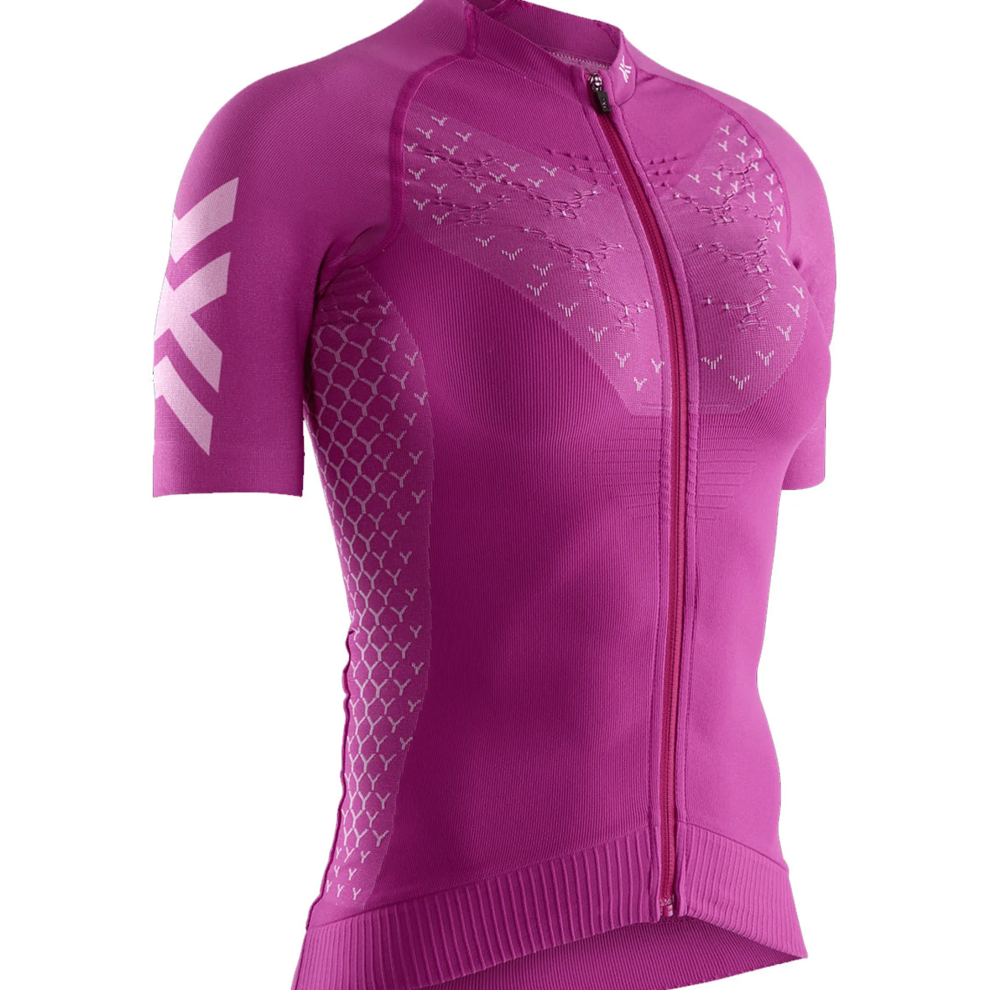 Maglia donna X-Bionic Twyce 4.0 Bike Zip - Viola