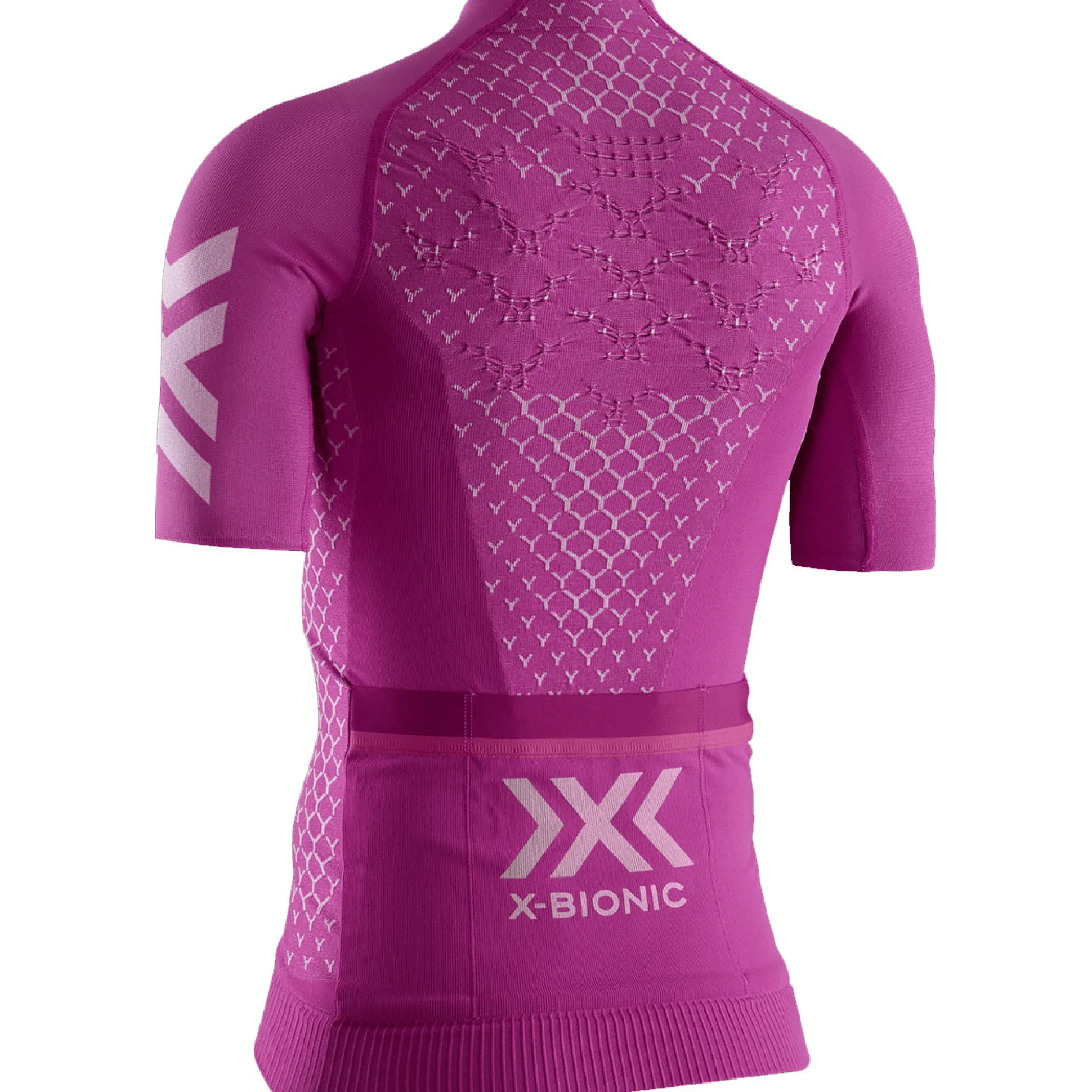 Maglia donna X-Bionic Twyce 4.0 Bike Zip - Viola