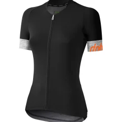 Maglia Dotout Crew Donna - Nero grigio melange