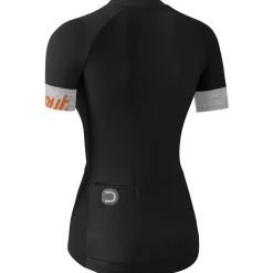Maglia Dotout Crew Donna - Nero grigio melange