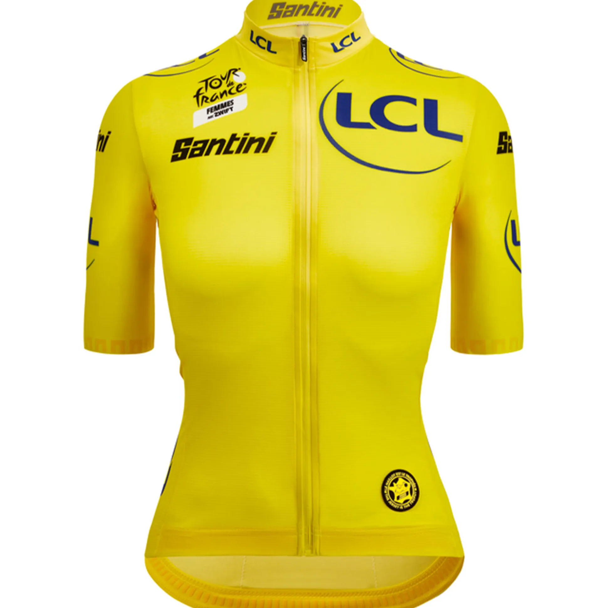 Maglia Gialla donna Santini Tour de France Fan Line 2024