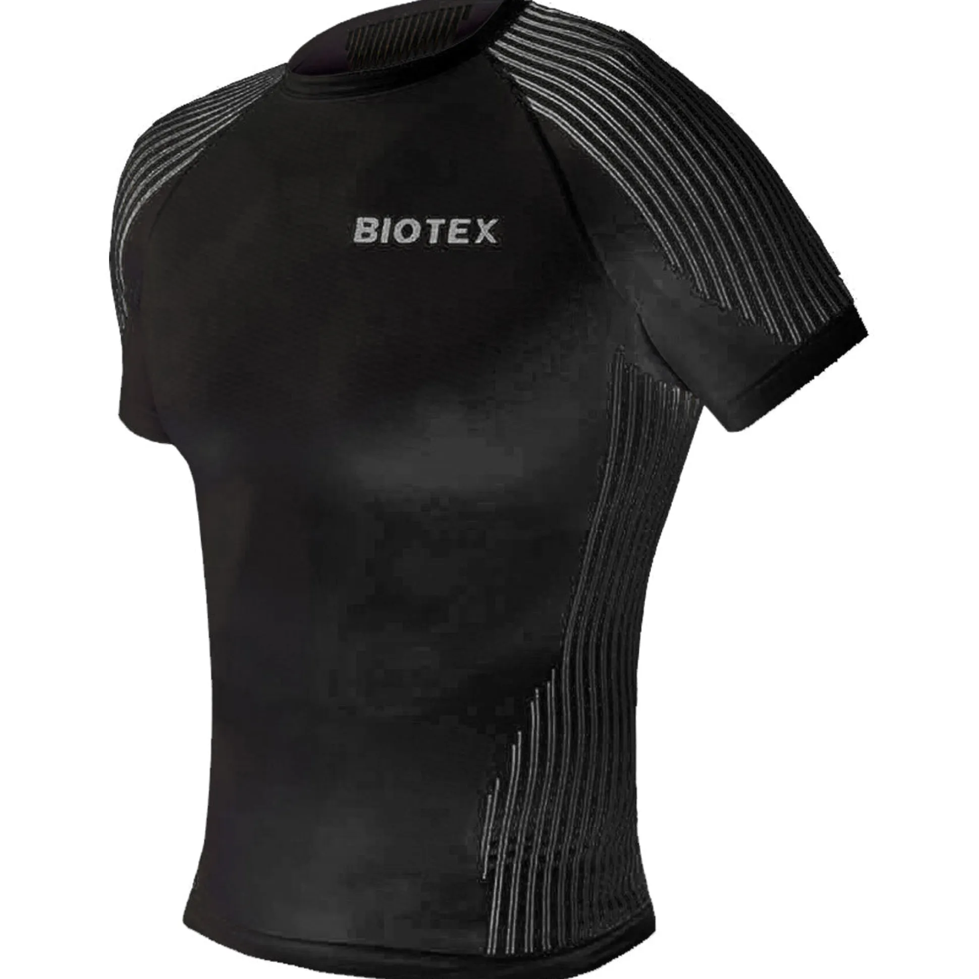 Maglia intima Biotex Bioflex Light Touch - Nero