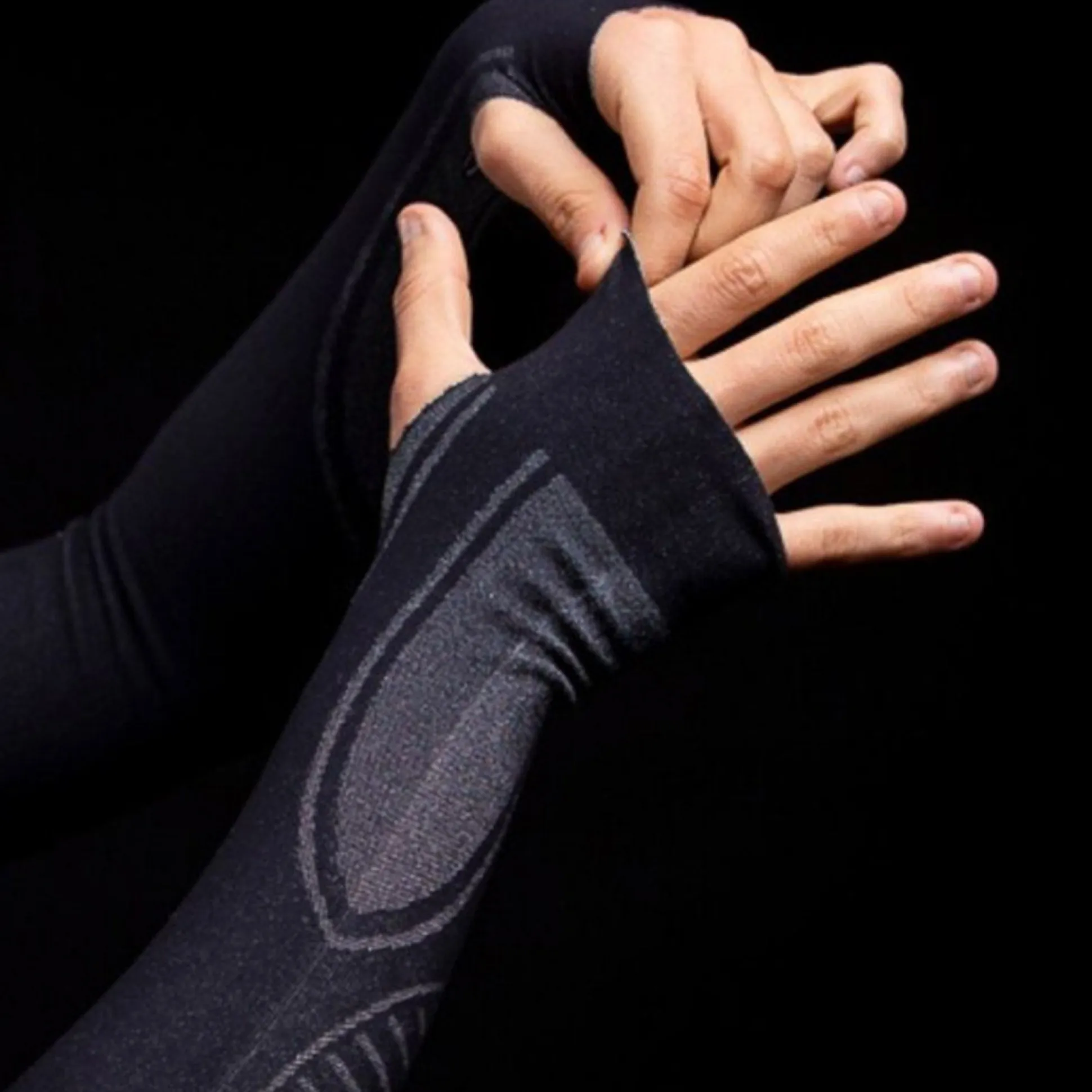 Maglia Intima Biotex Lupetto Limitless - Nero grigio