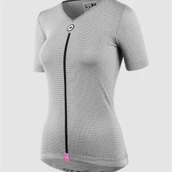 Maglia intima donna Assos 1/3 SS Skin Layer P1 - Grigio