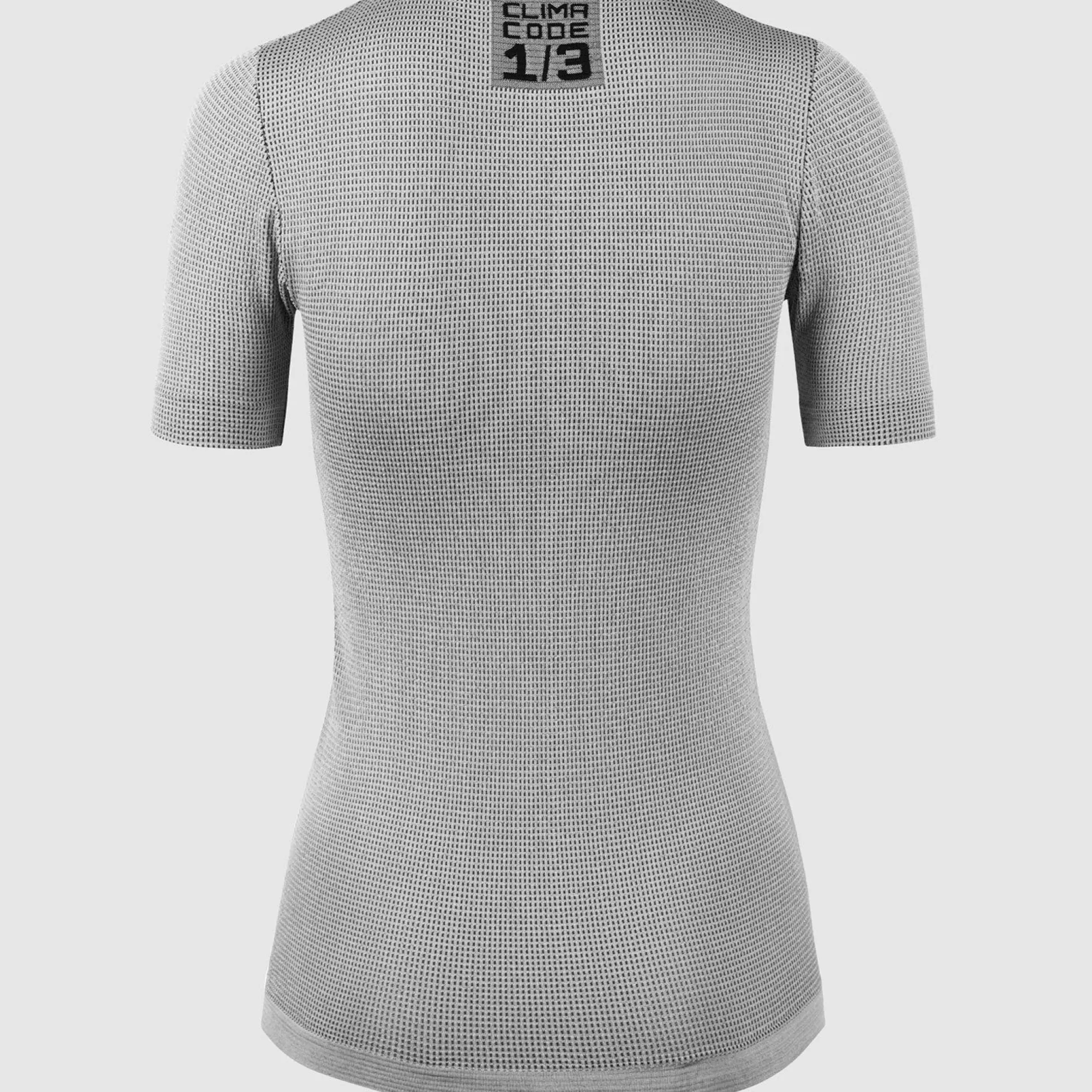Maglia intima donna Assos 1/3 SS Skin Layer P1 - Grigio