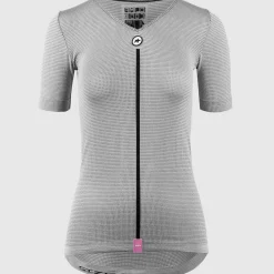Maglia intima donna Assos 1/3 SS Skin Layer P1 - Grigio