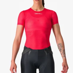Maglia intima donna Castelli Pro Mesh 4 - Rosso