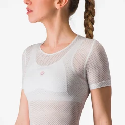 Maglia intima donna Castelli Pro Mesh 4 - Bianco